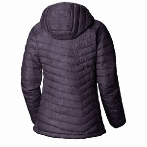 Columbia Powder Lite™ Hooded Jacka Dam MörkLila (CDAPJ9682)